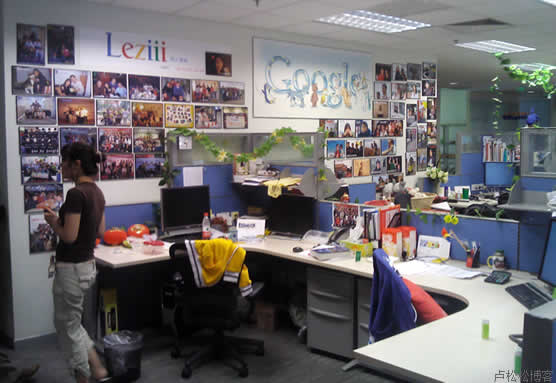 Google的员工休息区-Google北京公司半日游