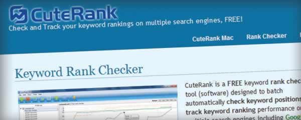 CuteRank.net—关键词排名检测工具